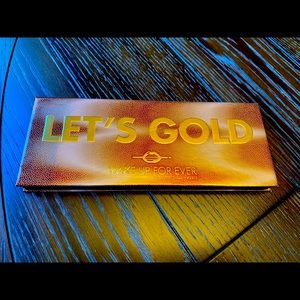 Makeup Forever eyeshadow palette; Let’s Gold